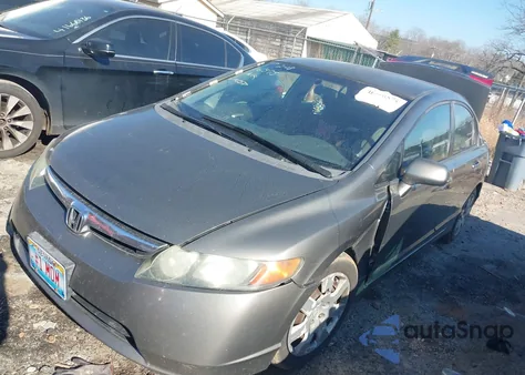 2008 Honda Civic Lx из США, поврежденный, VIN 2HGFA16518H317858